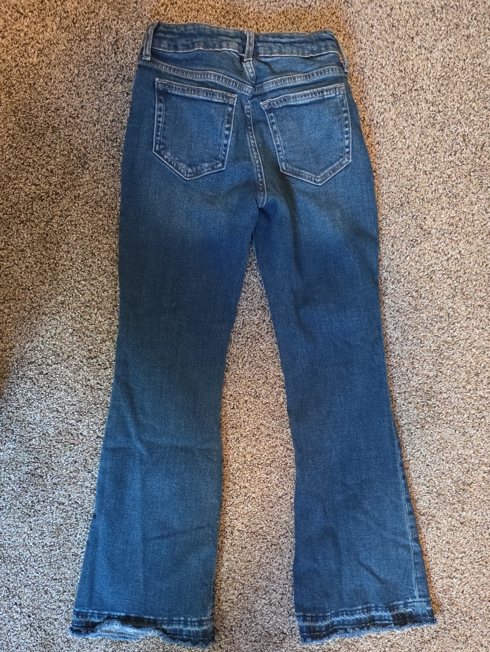 GAP 70s Flare High Rise Size 10 Girls - Picture 2 of 5